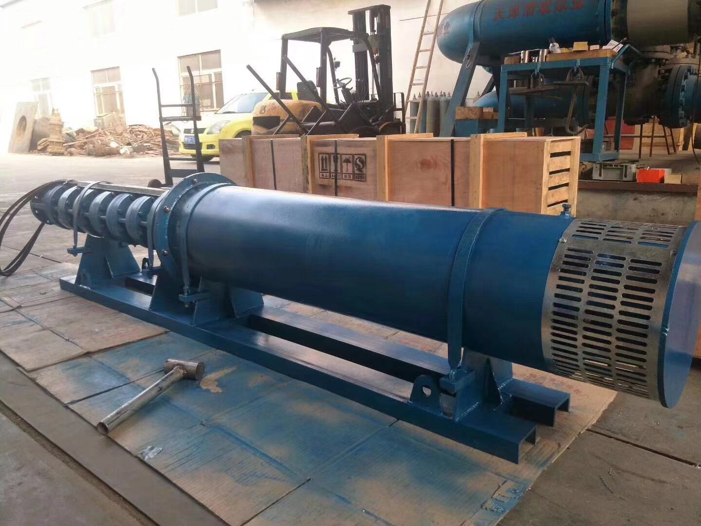 140KW水池使用两套潜水泵机组已发往西安第2张-潜水电机-潜水电泵-高压潜水电机-天津潜成泵业